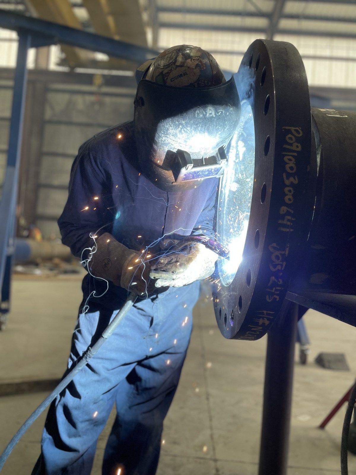 Field welding